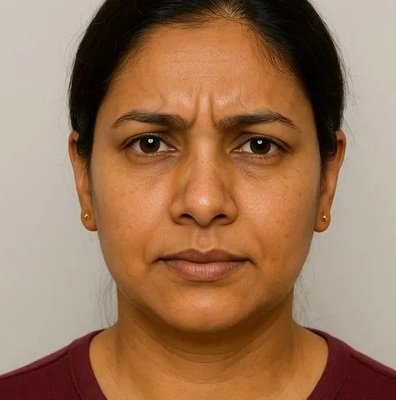 Before Botox Treatment